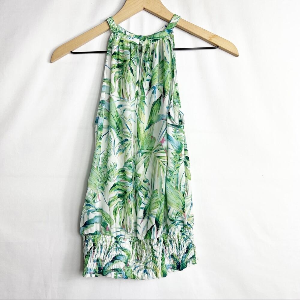 JOIE Floral Halter Sleeveless Blouse NWT in XS - Picture 7 of 8